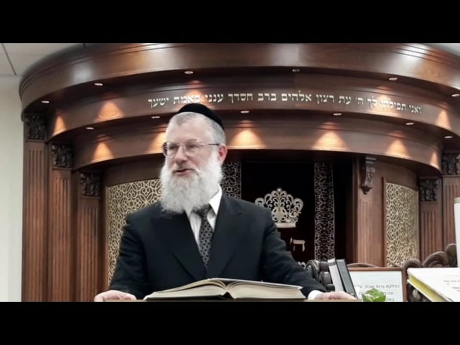 הרב אברהם יוסף שוורץ על פרשת שלח