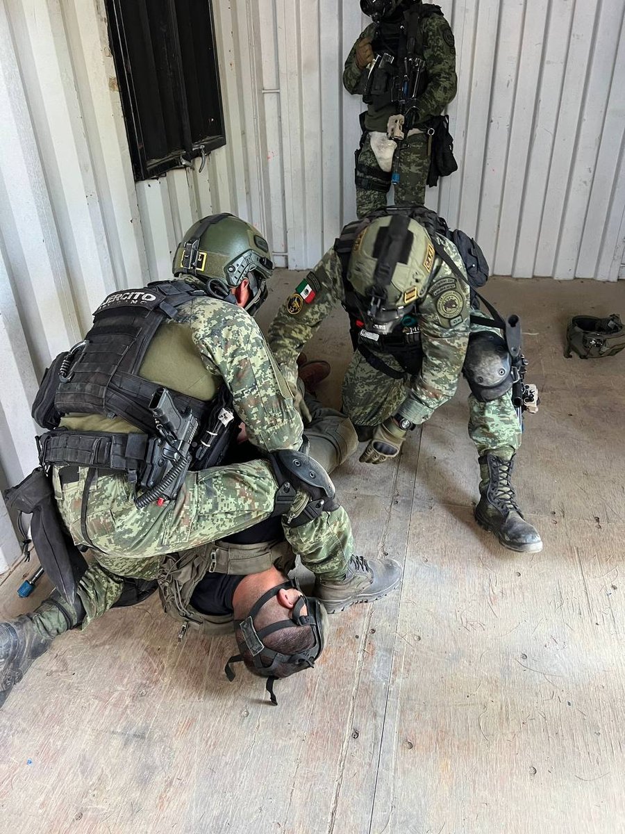 האימון המשותף של לוט"ר עם הכוחות המיוחדים של מקסיקו