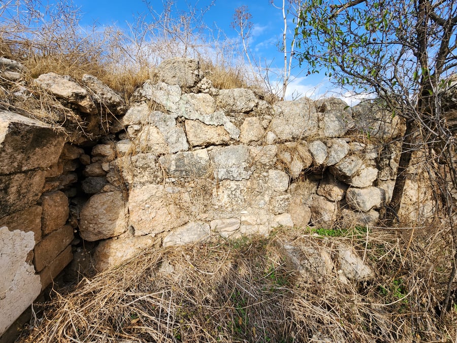 שרידי 'כפר טוב' בימינו בסמיכות לעיר מודיעין שבצידה היה לרבי אליעזר כרם