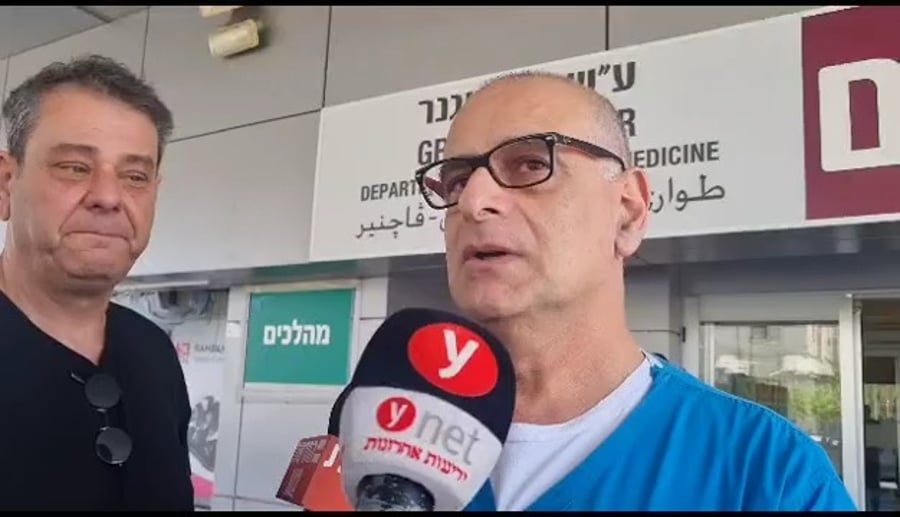 ד"ר האני באחוס מעדכן על מצב הפצועים
