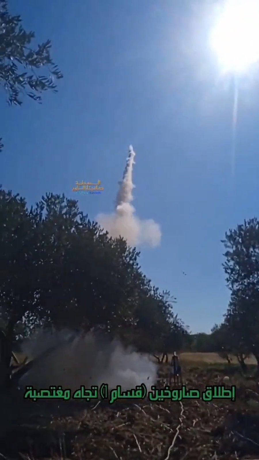 התיעוד שפורסם הבוקר על שיגור רקטות מג'נין