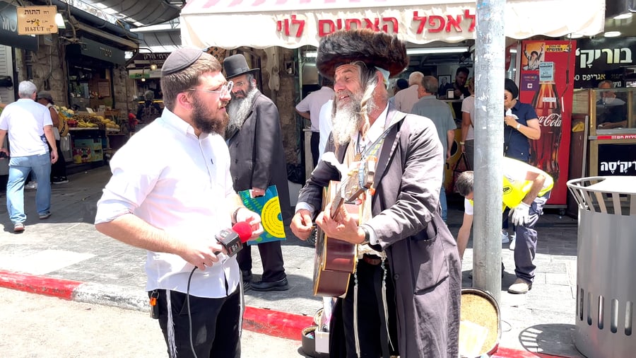 שירי שבת בשוק מחנה יהודה