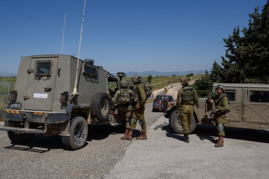 כוחות צה"ל בגבול לבנון