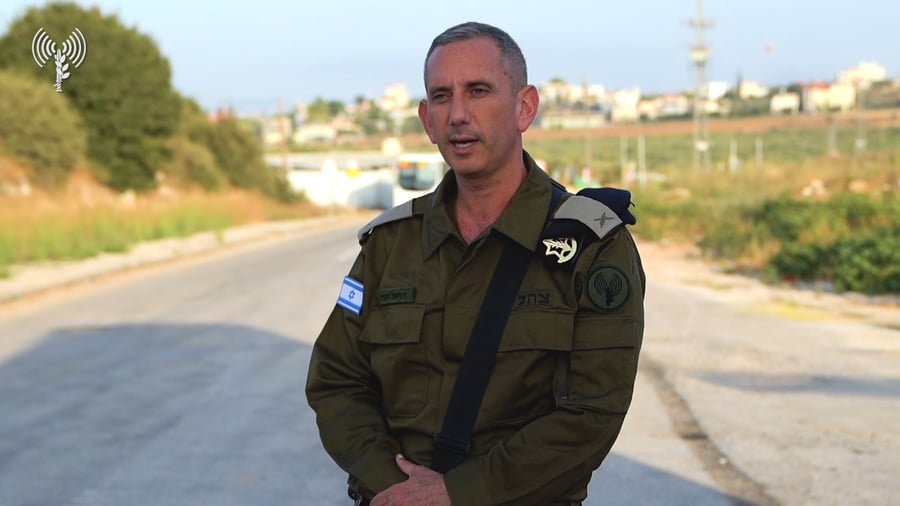 דובר צה״ל, תא״ל דניאל הגרי, על פעילות כוחות הביטחון בעיר ובמחנה הפליטים ג'נין