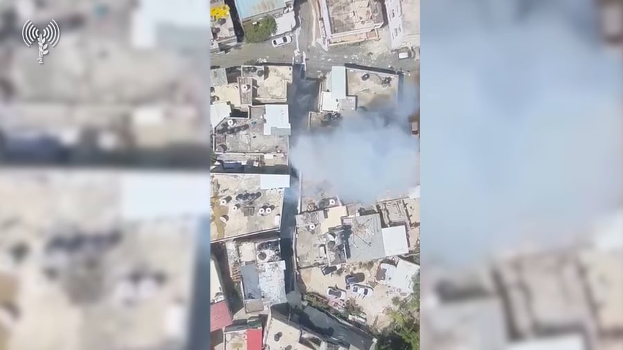 פיצוץ זירת המטענים על ידי יחידת דובדבן