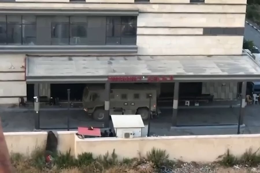 כוחות צה"ל מכתרים בית חולים בג'נין