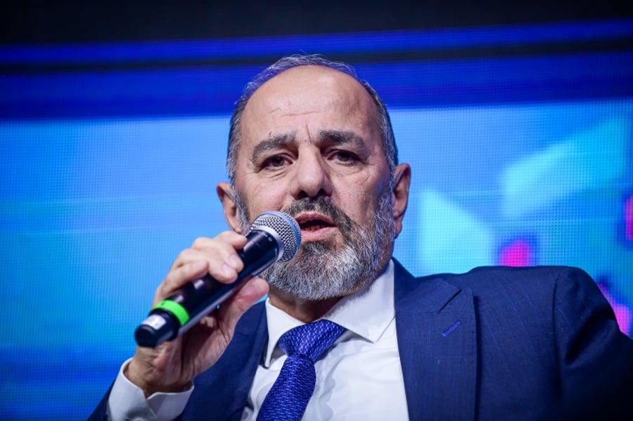 נאומו של שר הרווחה יעקב מרגי