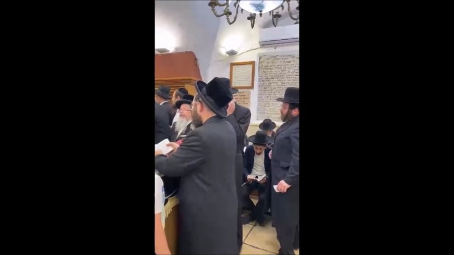 התפילות היום בציון הרשב"י