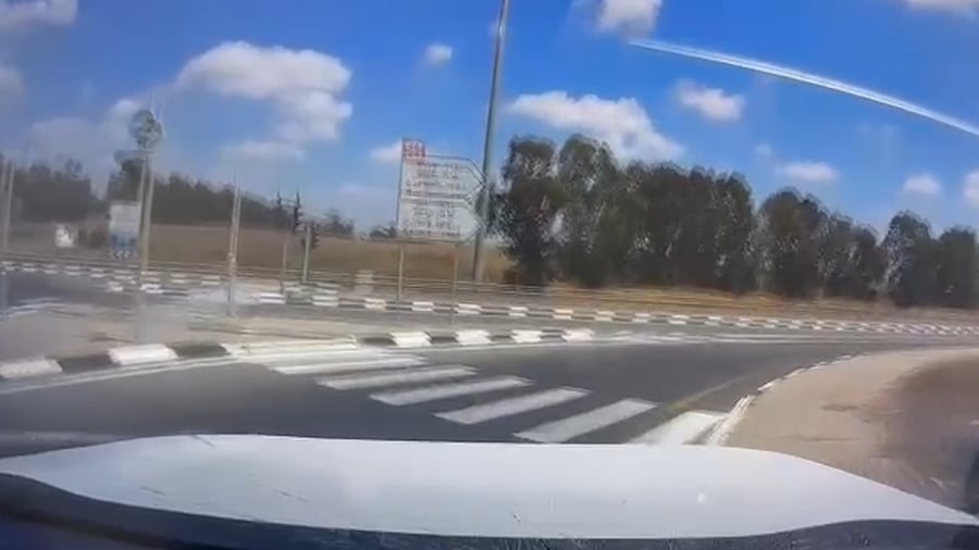 התיעוד ממצלמות הרכב