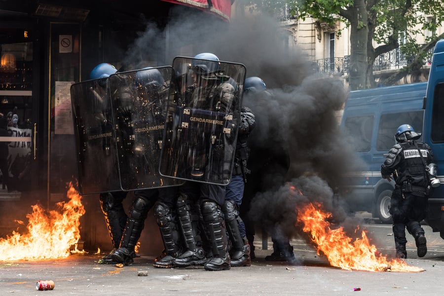 שוטרים בצרפת | ארכיון