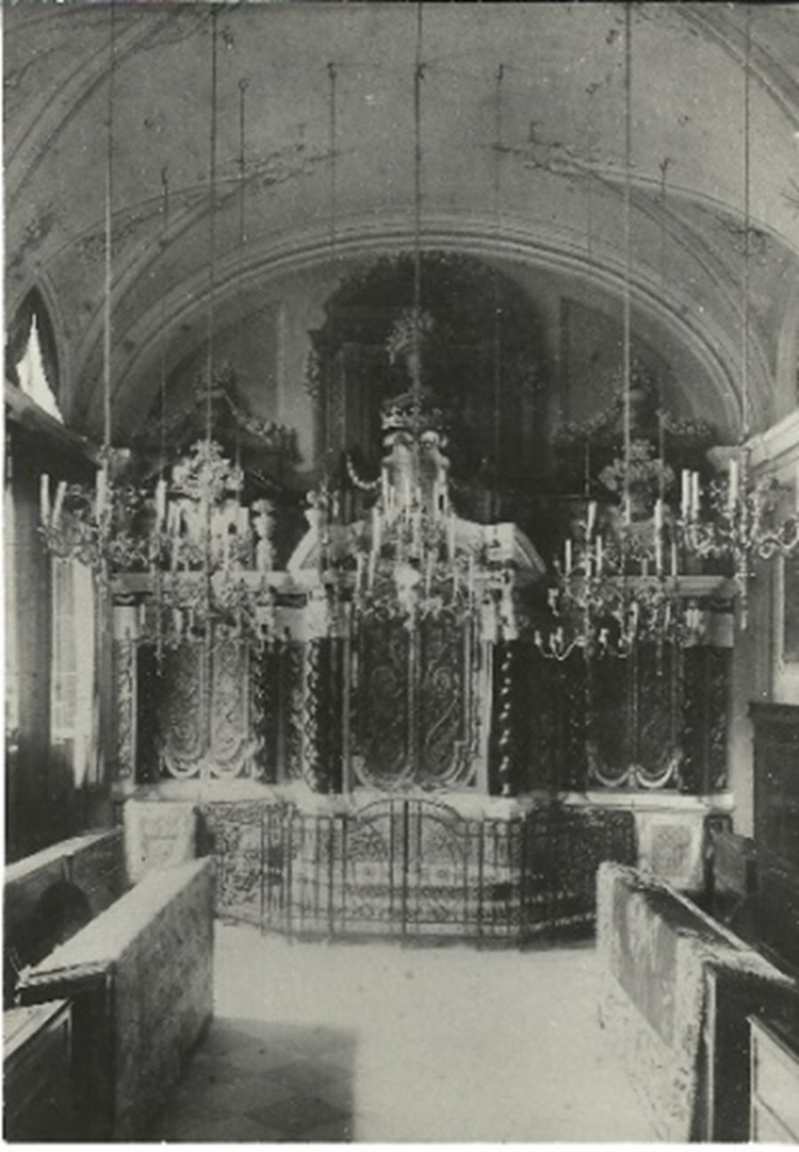 בית הכנסת הספרדי ספניולו בפררה בה שימש רבי יצחק כרב