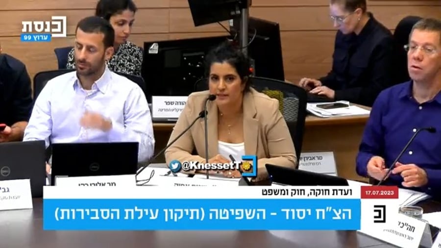 הדיון היום בוועדה