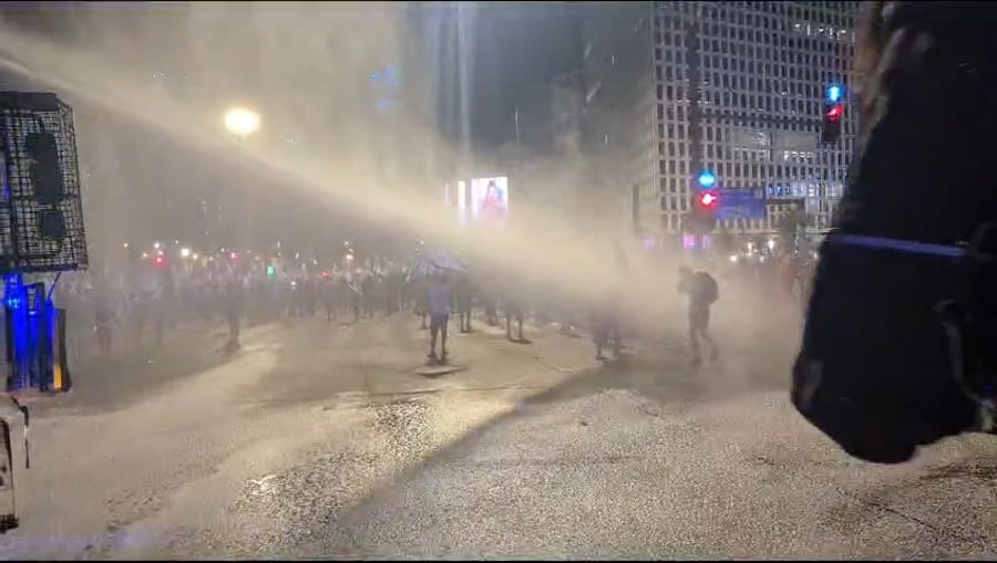 המחאה ברחוב גבעת התחמושת