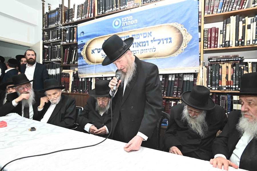 בבית הגר"ד לנדו: גדולי הרבנים התכנסו למען יוזמת הגר"ד סגל