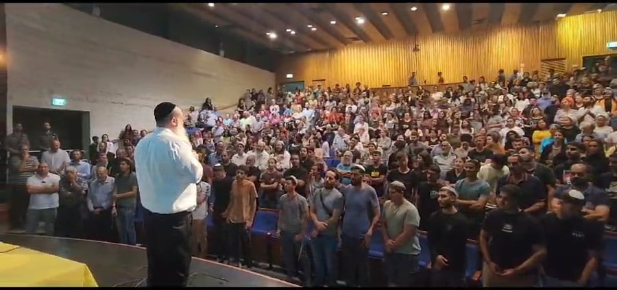 קבלת עול מלכות שמים לאחר השיעור בחברון