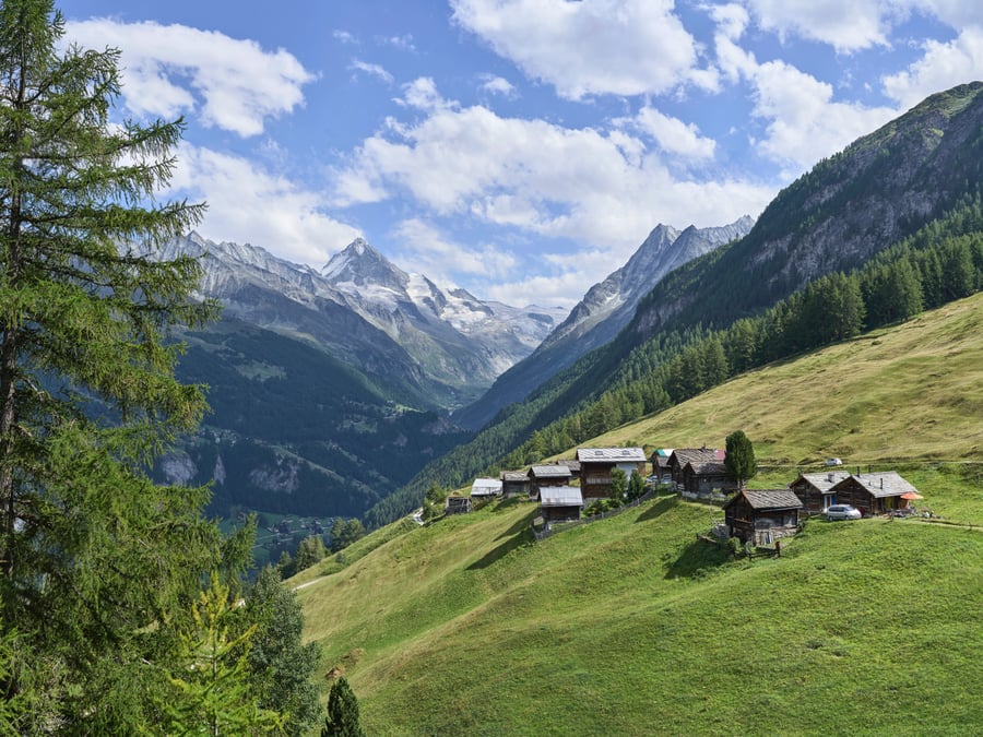 ההרים בשווייץ