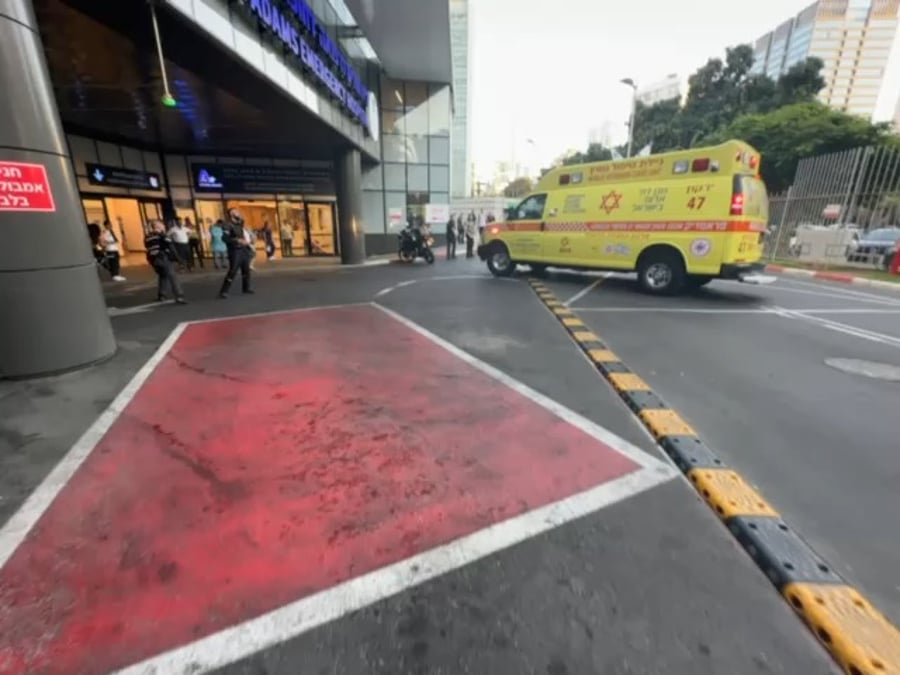 "תוך פעולות החייאה". הפצוע מגיע לאיכילוב