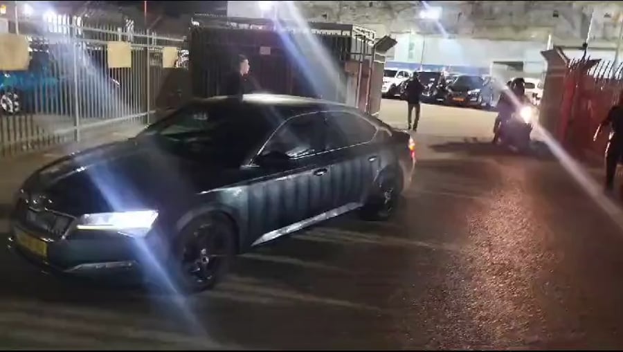 שר המשפטים נמלט מהאירוע