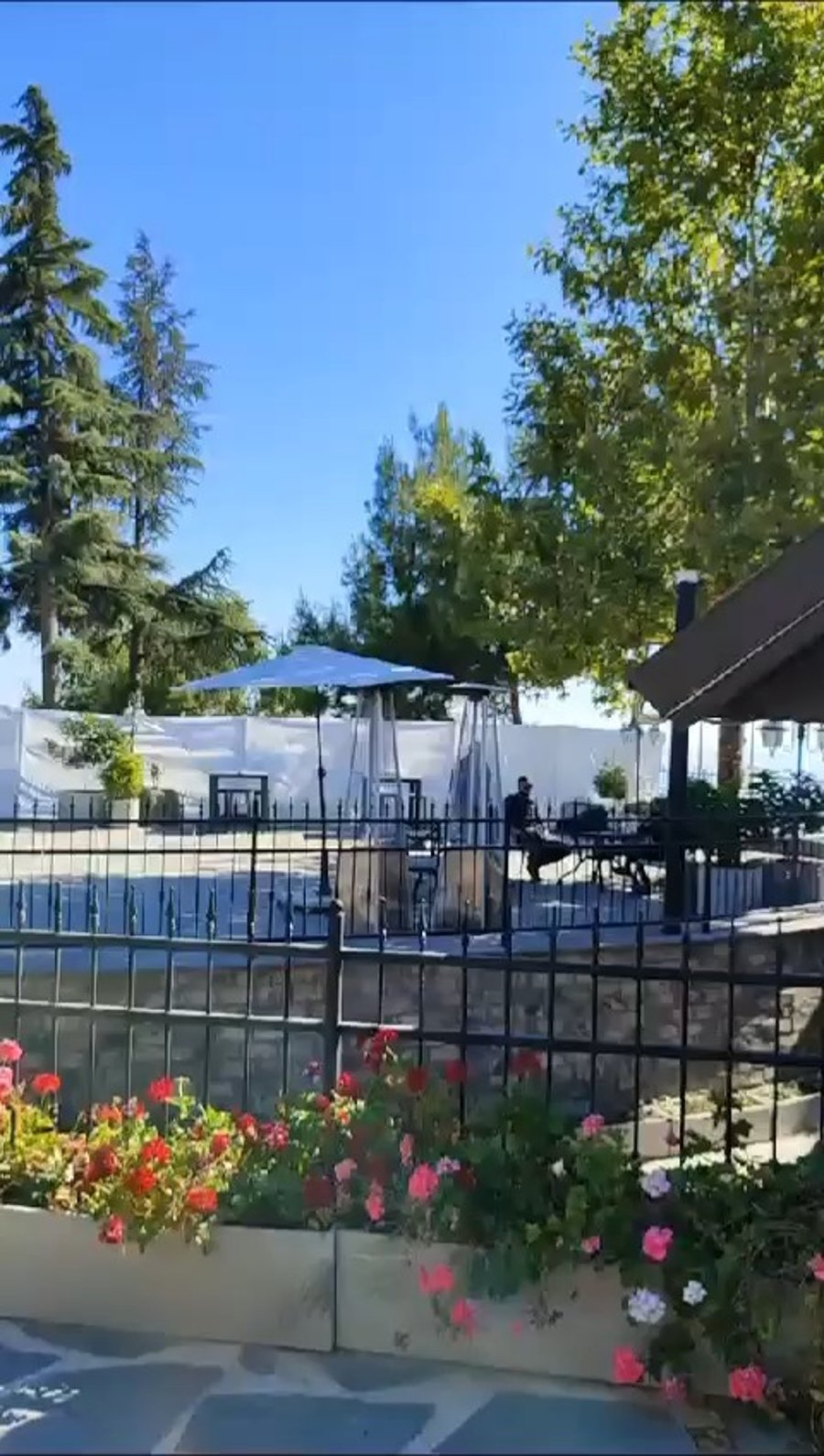 צפו בתיעוד: האבטחה הכבדה סביב מתחם הנופש של משפחת נתניהו