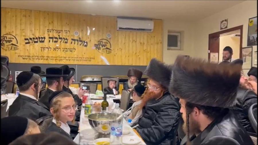 צפו בתיעוד ענק ומיוחד מסעודת מלווה מלכה