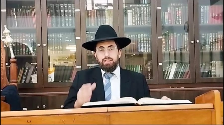 הרב שלמה עמור בשיעור מיוחד