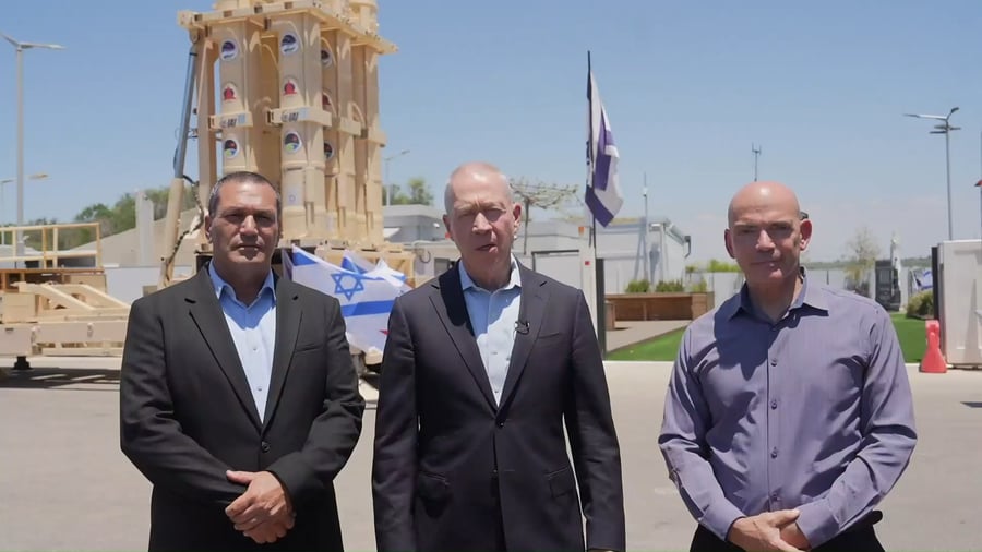 דבריו של שר הביטחון