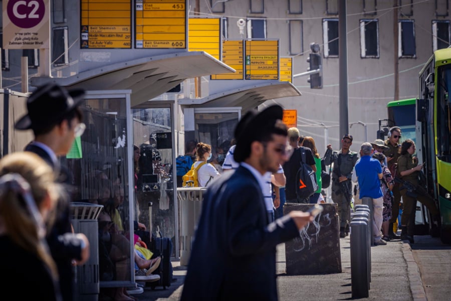אילוסטרציה - תחבורה ציבורית בישראל