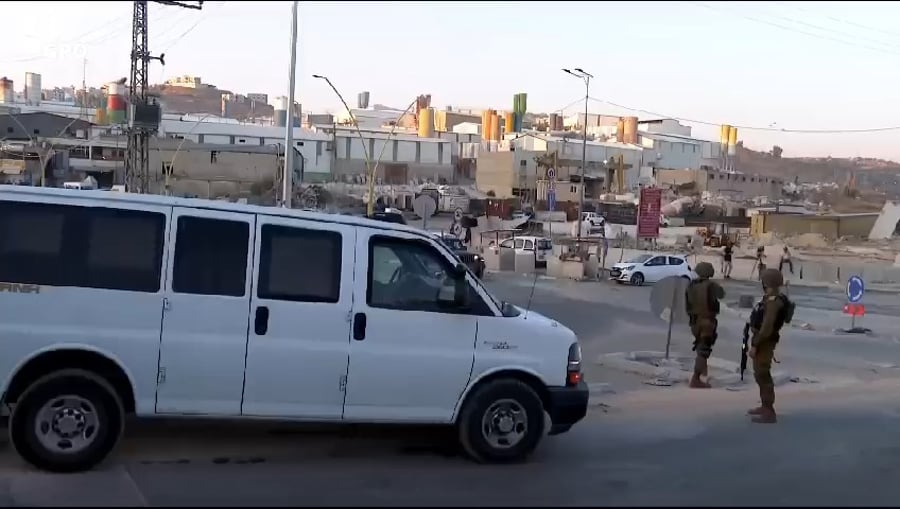 נתניהו וגלנט בזירת הפיגוע בהר חברון