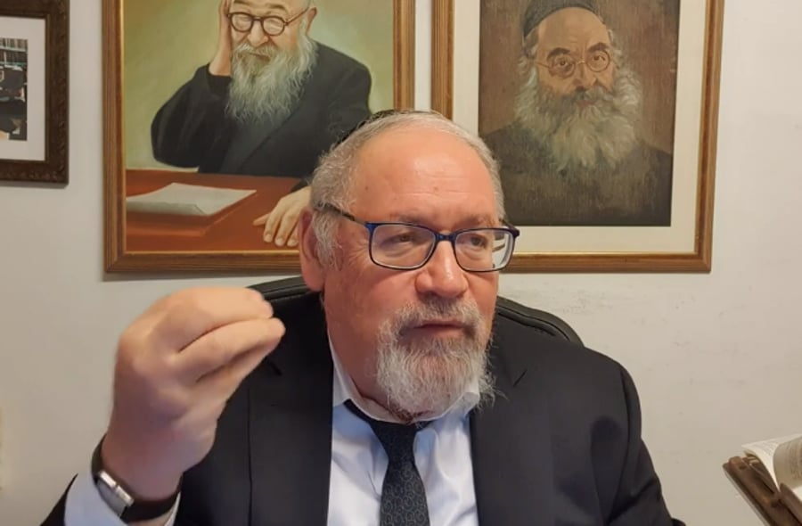 הרב מיכאל סורוצקין בשיעור מרתק