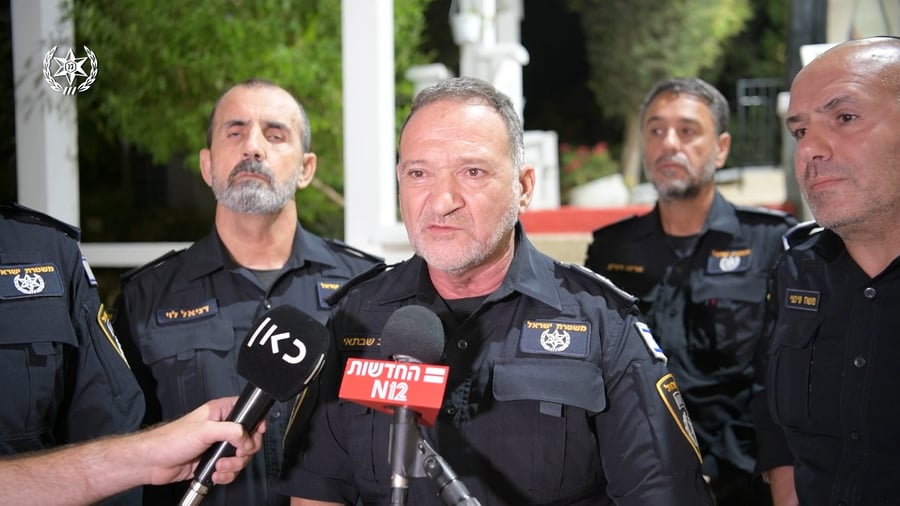 התגובה הערב של המפכ"ל