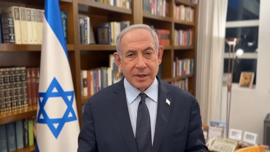 הקריאה של נתניהו לגנץ