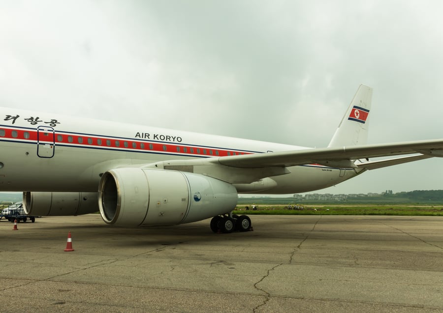 מטוס נוסעים של צפון קוריאה