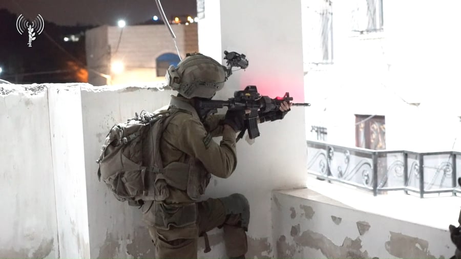 פעילות הכוחות, הלילה ביו"ש