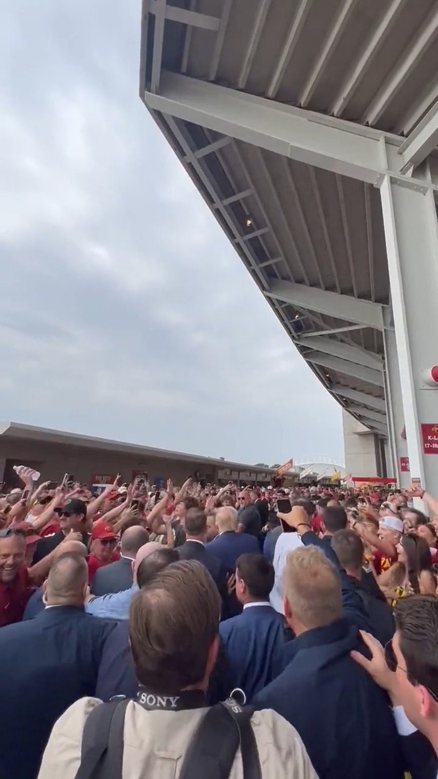 קבלת הפנים של דונלד טראמפ 