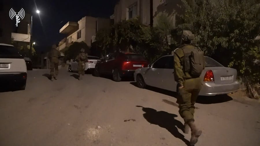 תיעוד מהפעילות הלילה