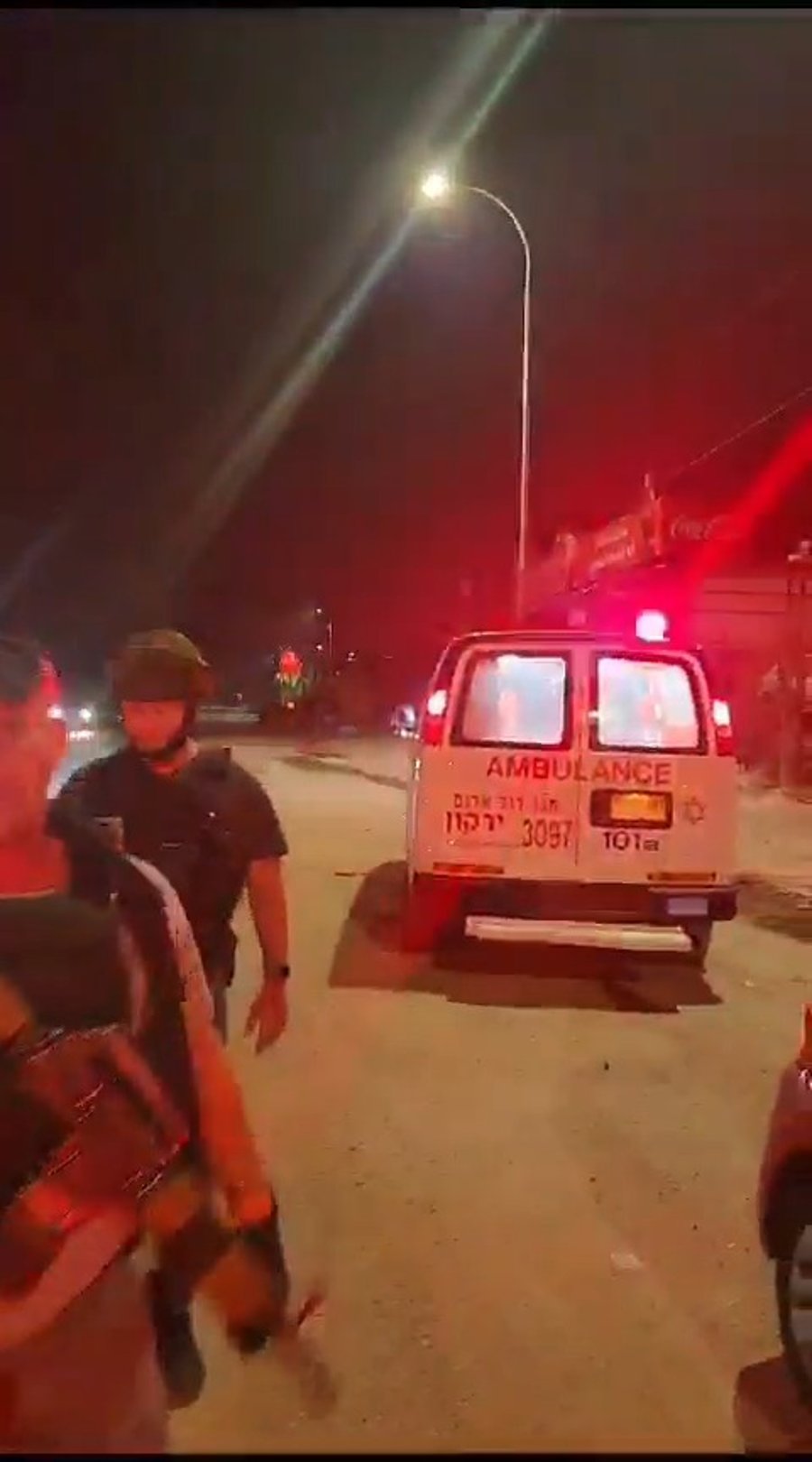 זירת הפיגוע