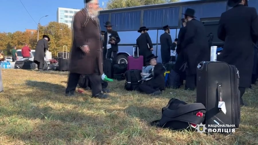 התיעוד אותו פרסמה המשטרה באומן