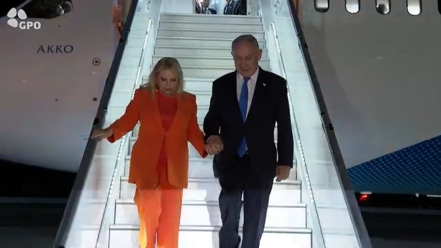 נתניהו נוחת בניו יורק, הבוקר