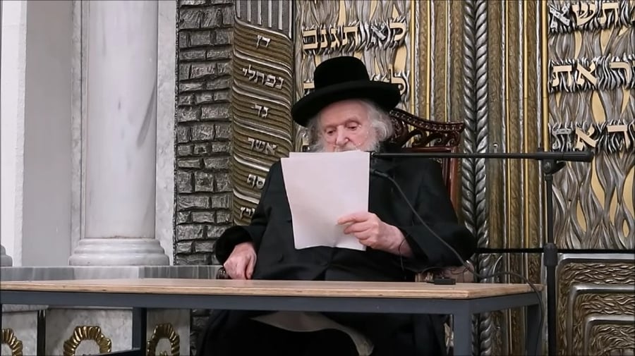 הגר"מ שטרנבוך ב'חברון'