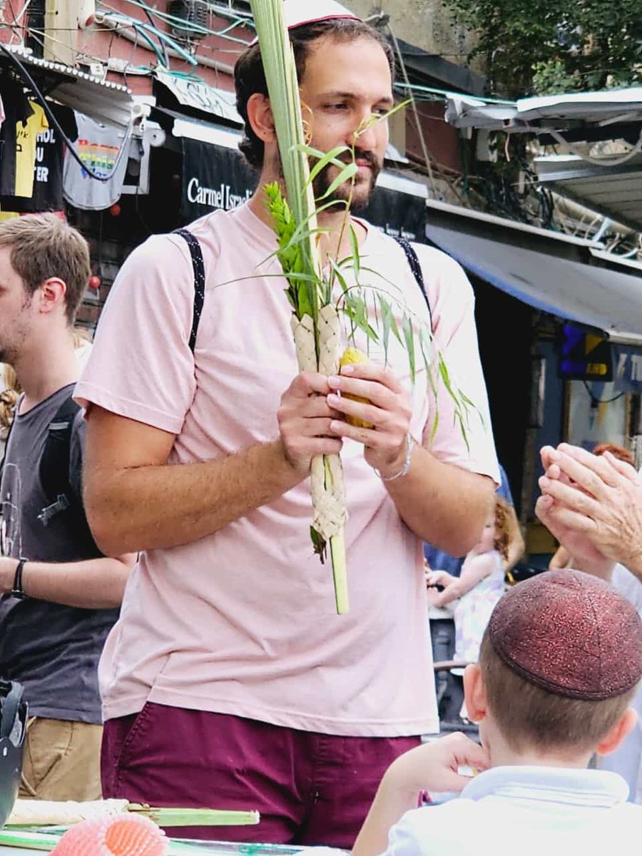 "מזהים התעוררות לא שגרתית": רבבות נוטלים לולב ברחובות תל אביב