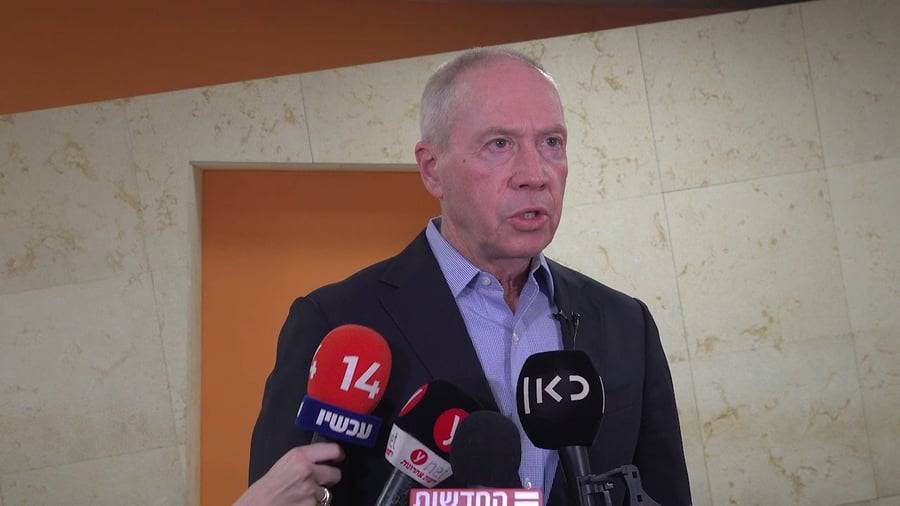 דברי שר הביטחון בסיום ביקורו בבית החולים