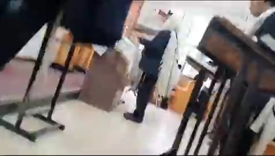 הבוקר בבית הכנסת 'לדרמן' בבני ברק אומרים את פרק צ"א בתהילים