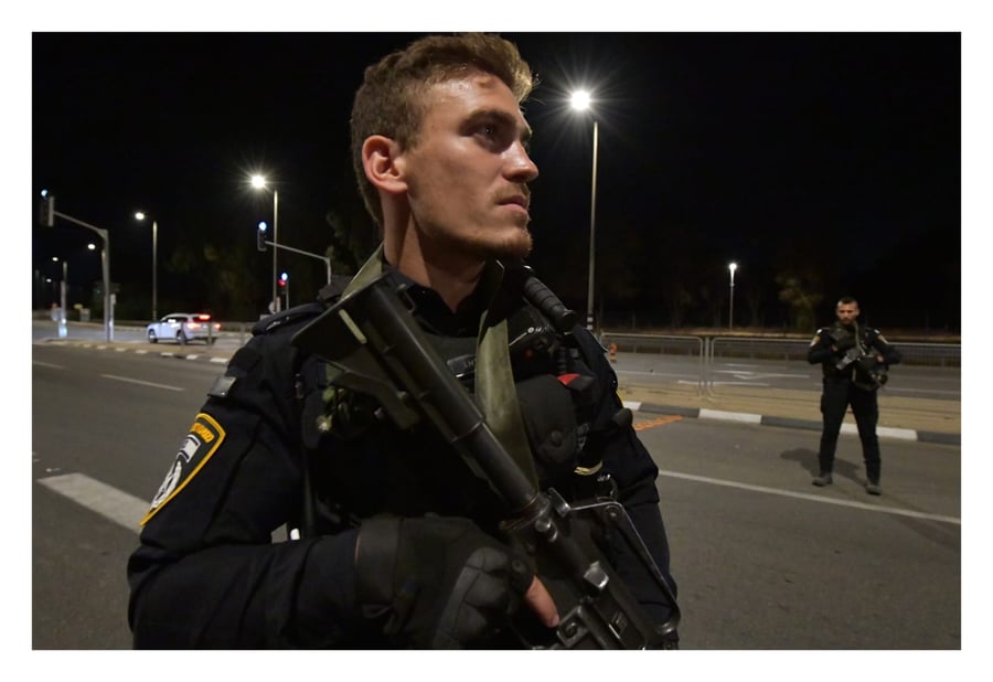 תיעוד: כך פועלת המשטרה בכוחות מתוגברים בשטח