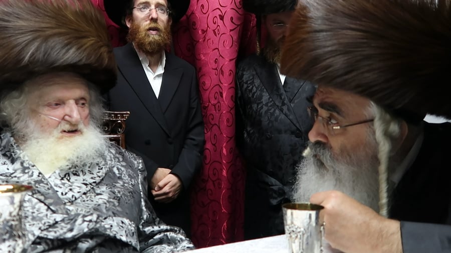 השיחה עם האדמו"ר מדושינסקי