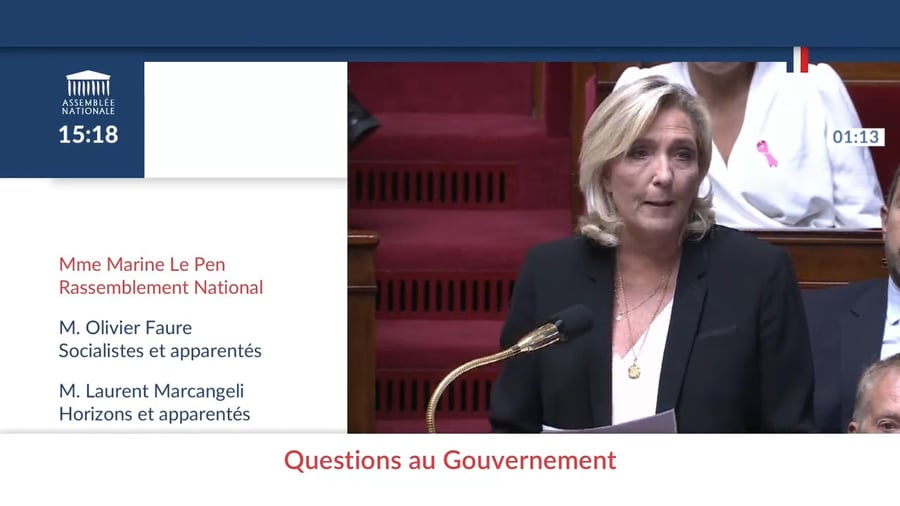 מרין לה פן בנאומה, היום 