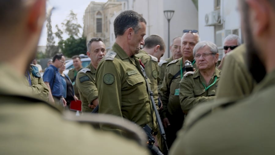 הרמטכ"ל כעת בפיקוד דרום