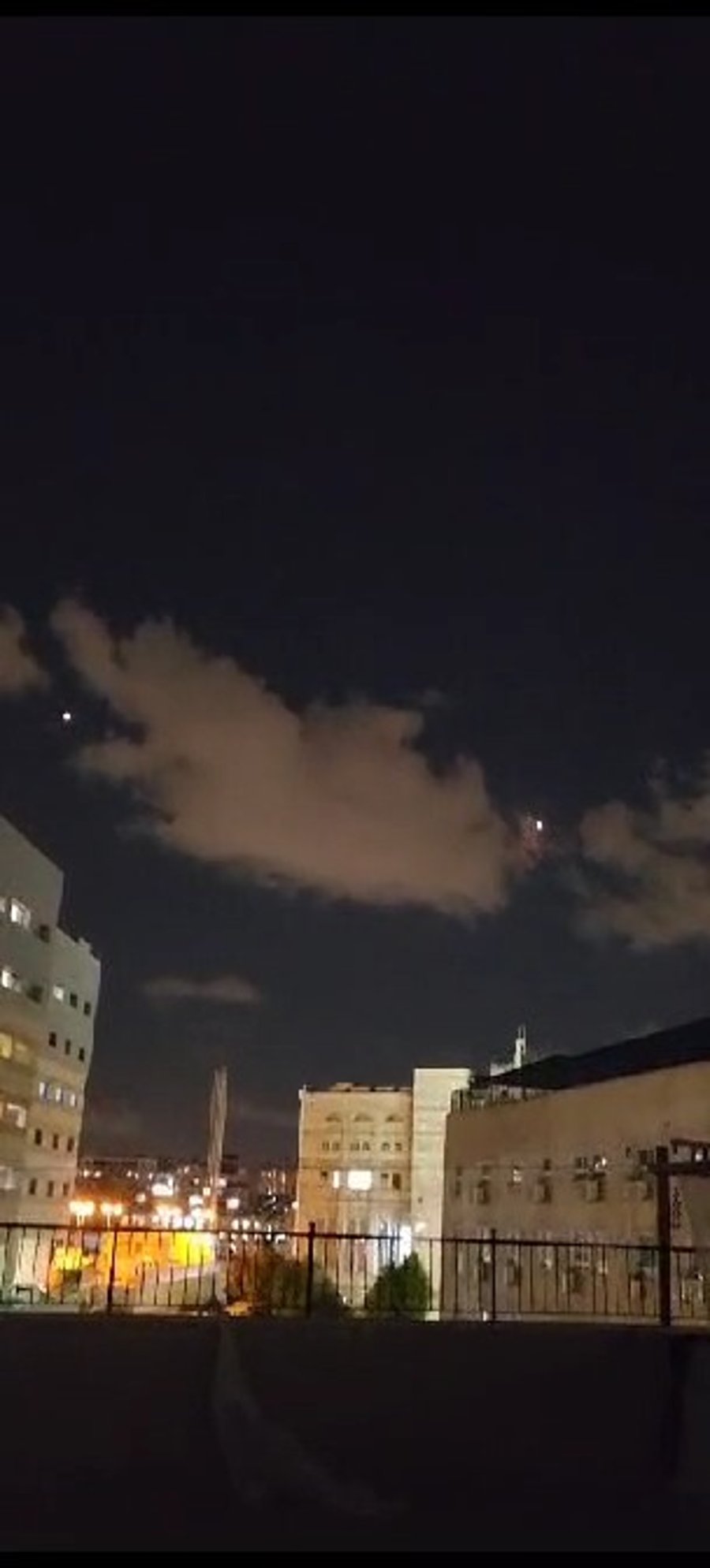 מטח לעבר בני ברק מיורט על ידי כיפת ברזל