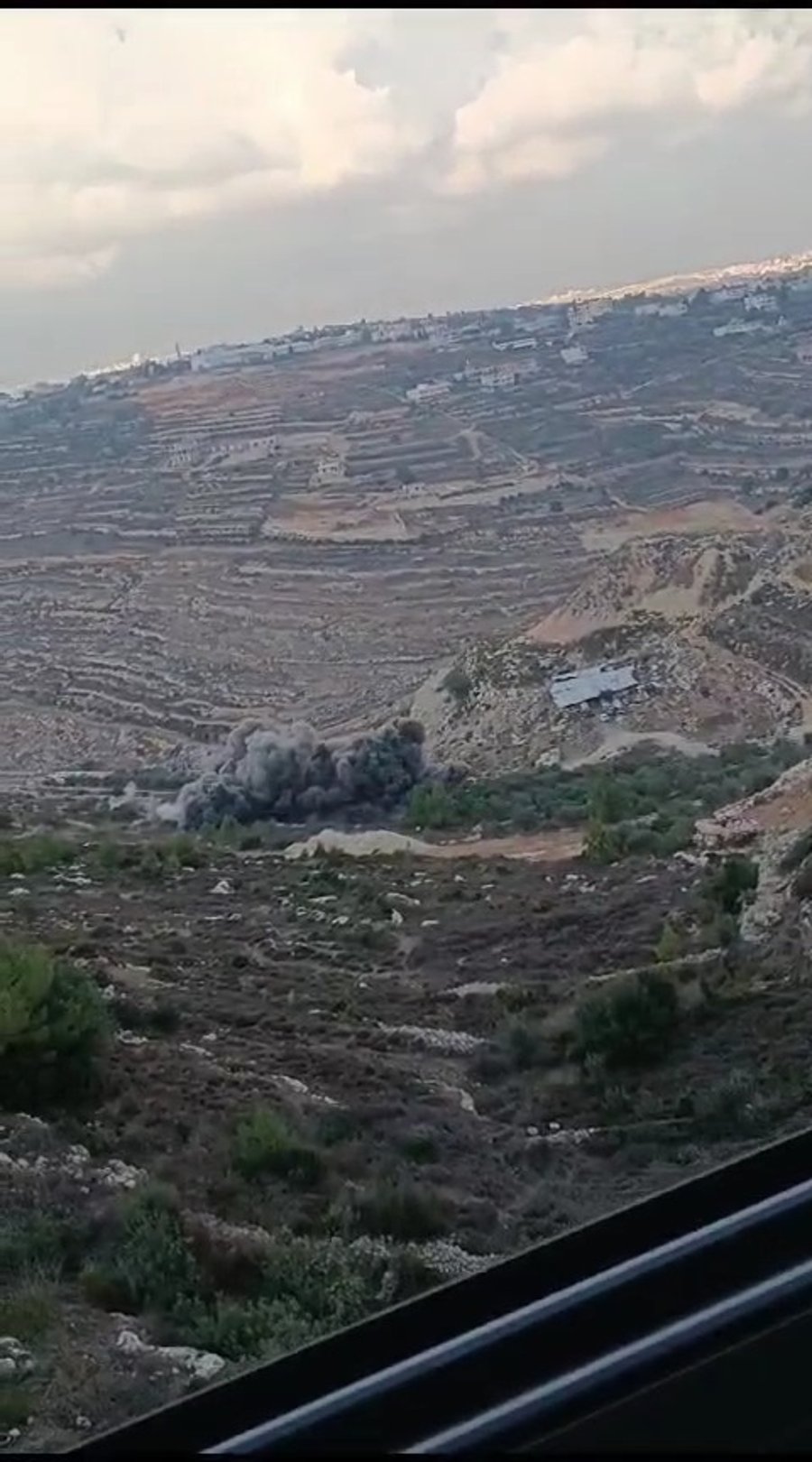 נפילה סמוך לירושלים, בדקות האחרונות