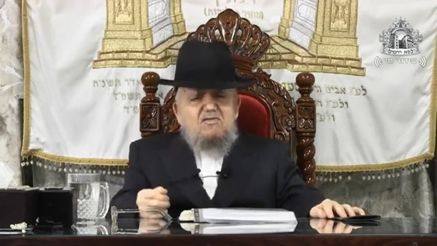 דבריו של ראש הישיבה