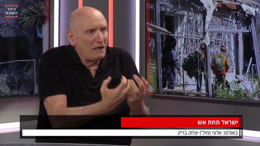 האלוף במיל' יצחק בריק מזהיר בריאיון ל'כיכר' מחמאס